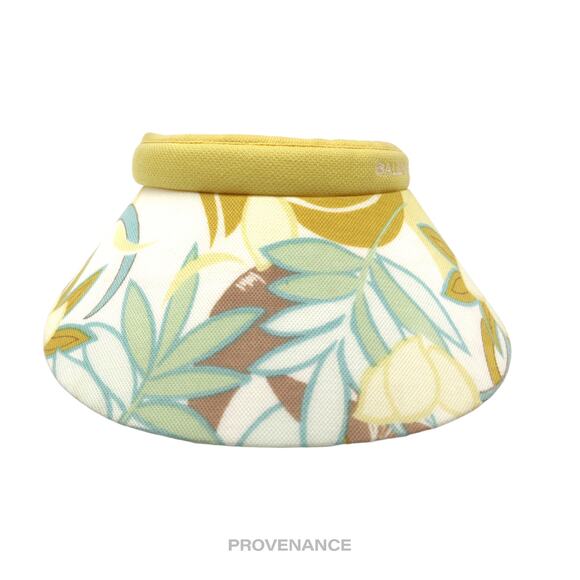 ? Balenciaga Logo Golf Visor - Floral